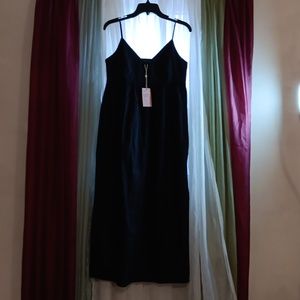 NWT Quince Black Maxi Dress S